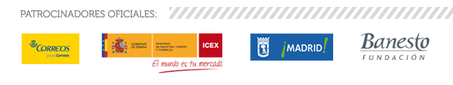 CR&Eacute;DITOS. Patrocinado por Correos, ICEX y Ayuntamiento de Madrid